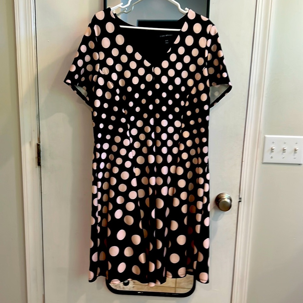 Lane Bryant polka dot dress 18/20